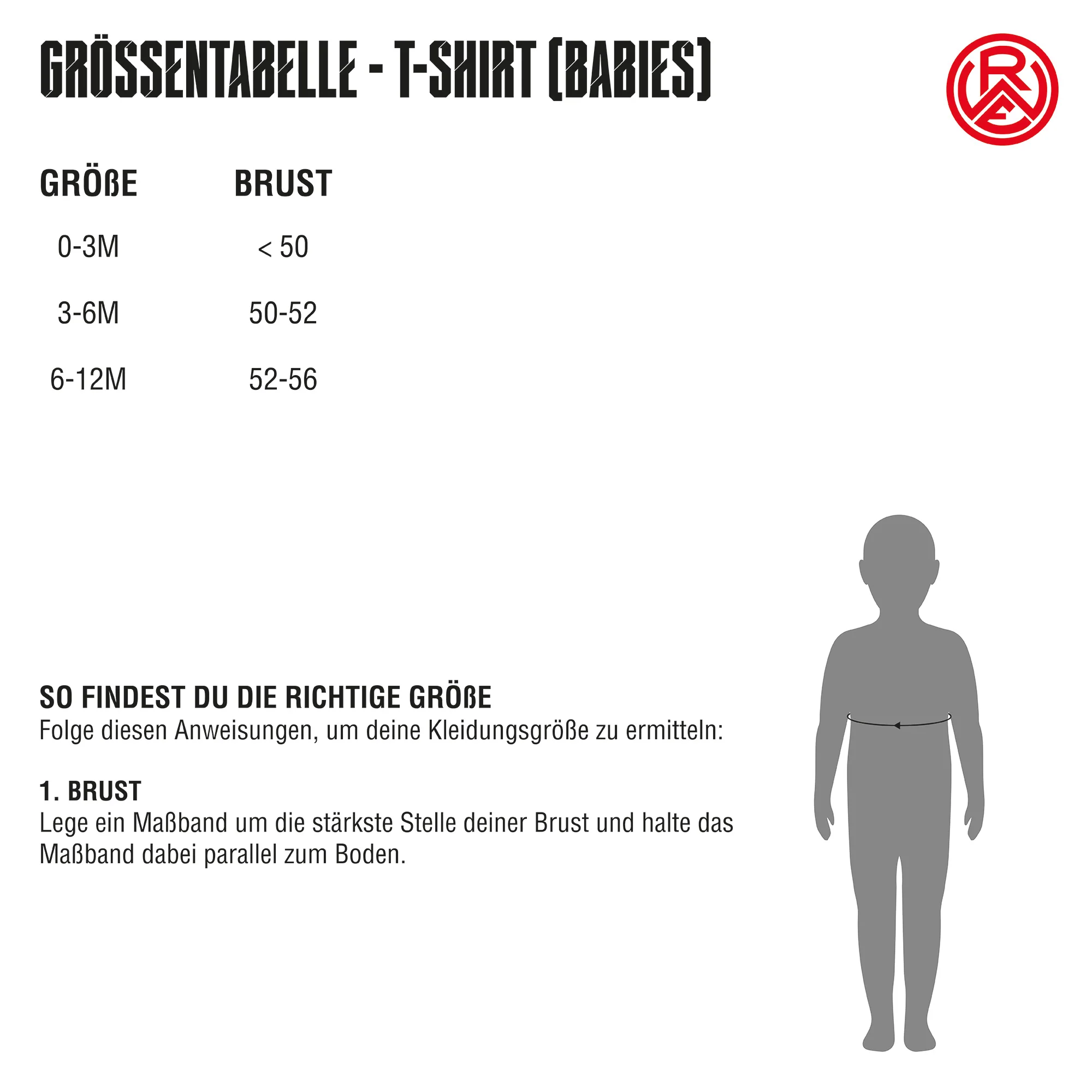 Baby T-Shirt "Logo" schwarz - Image 3