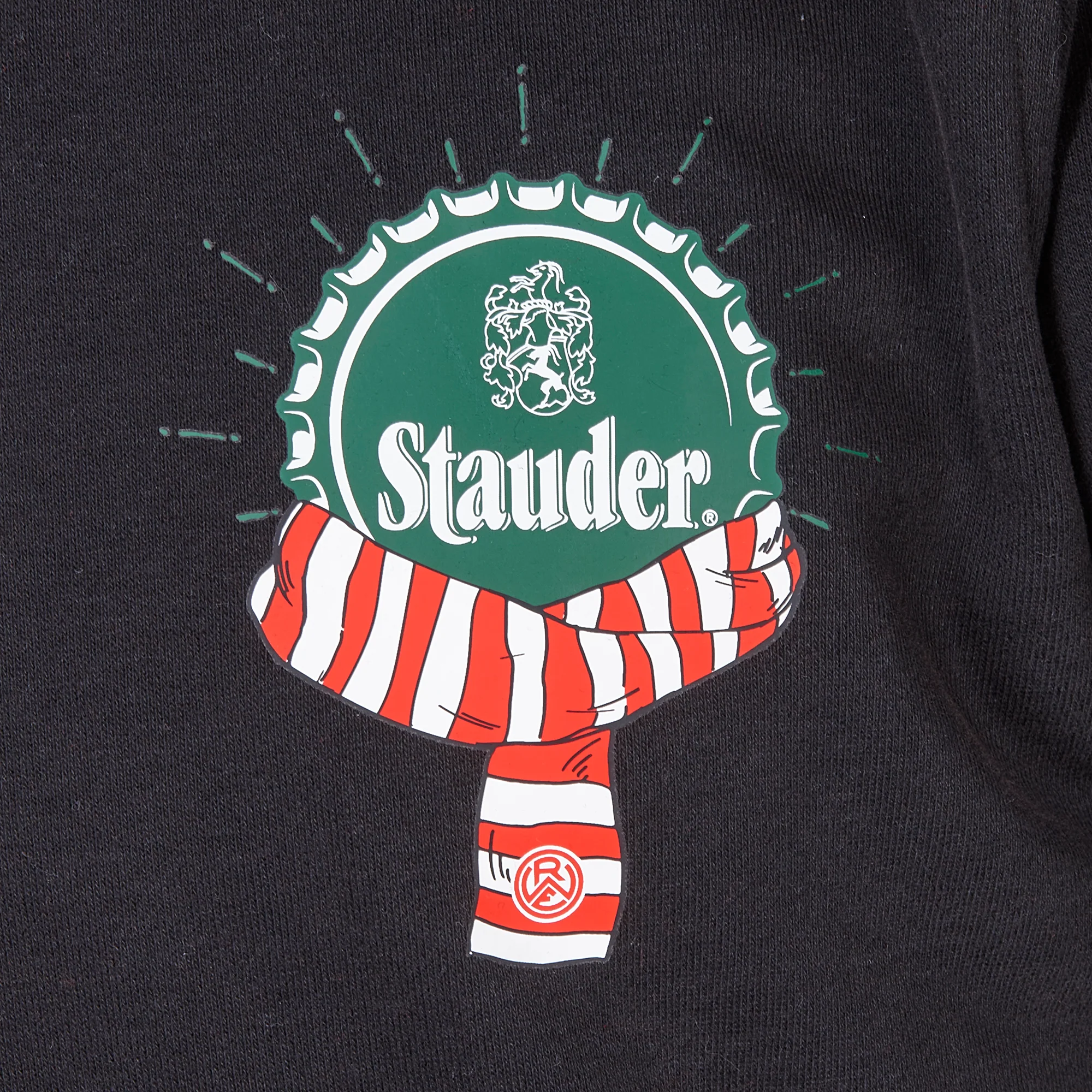 Hoodie Stauder/RWE Tradition Verbindet schwarz - Image 3