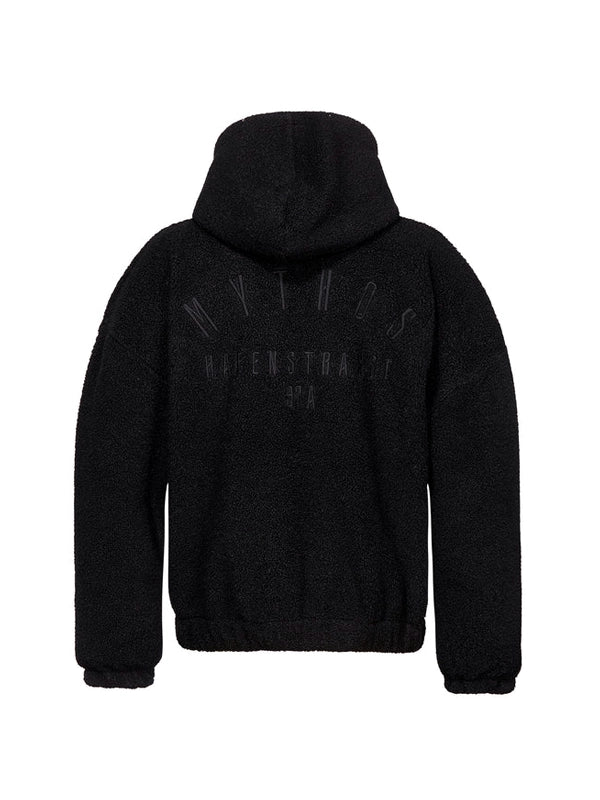 Hoodie "Teddy" unisex schwarz - Image 2