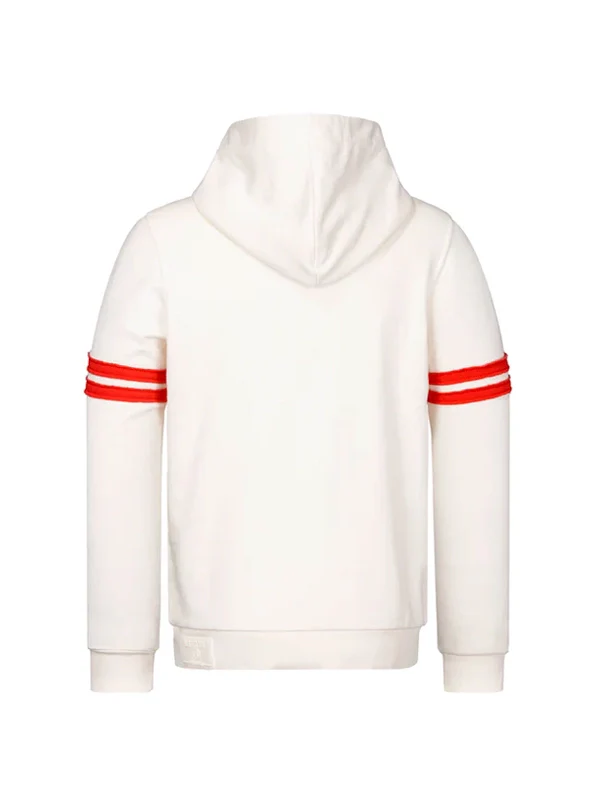 Hoodie "College" weiss-creme - Image 2