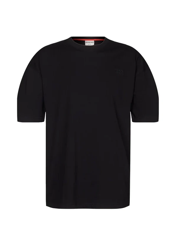 T-Shirt Oversize "Spieltag" schwarz - Image 2