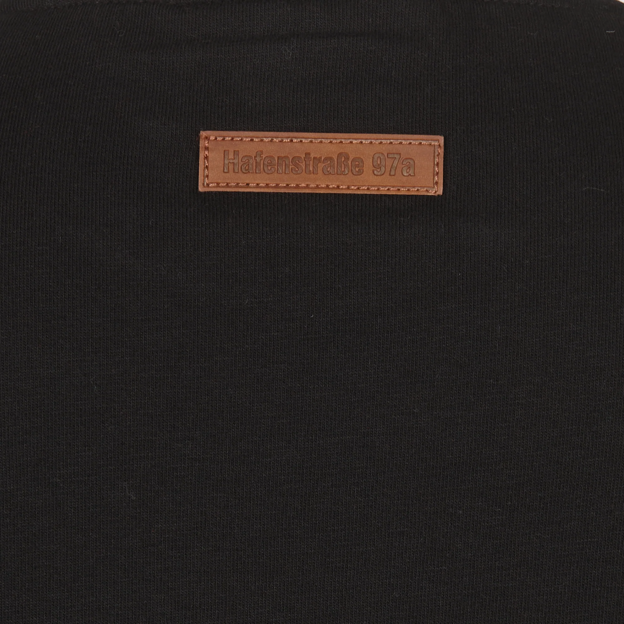 T-Shirt Frauen IV "Hafenstraße" schwarz - Image 4