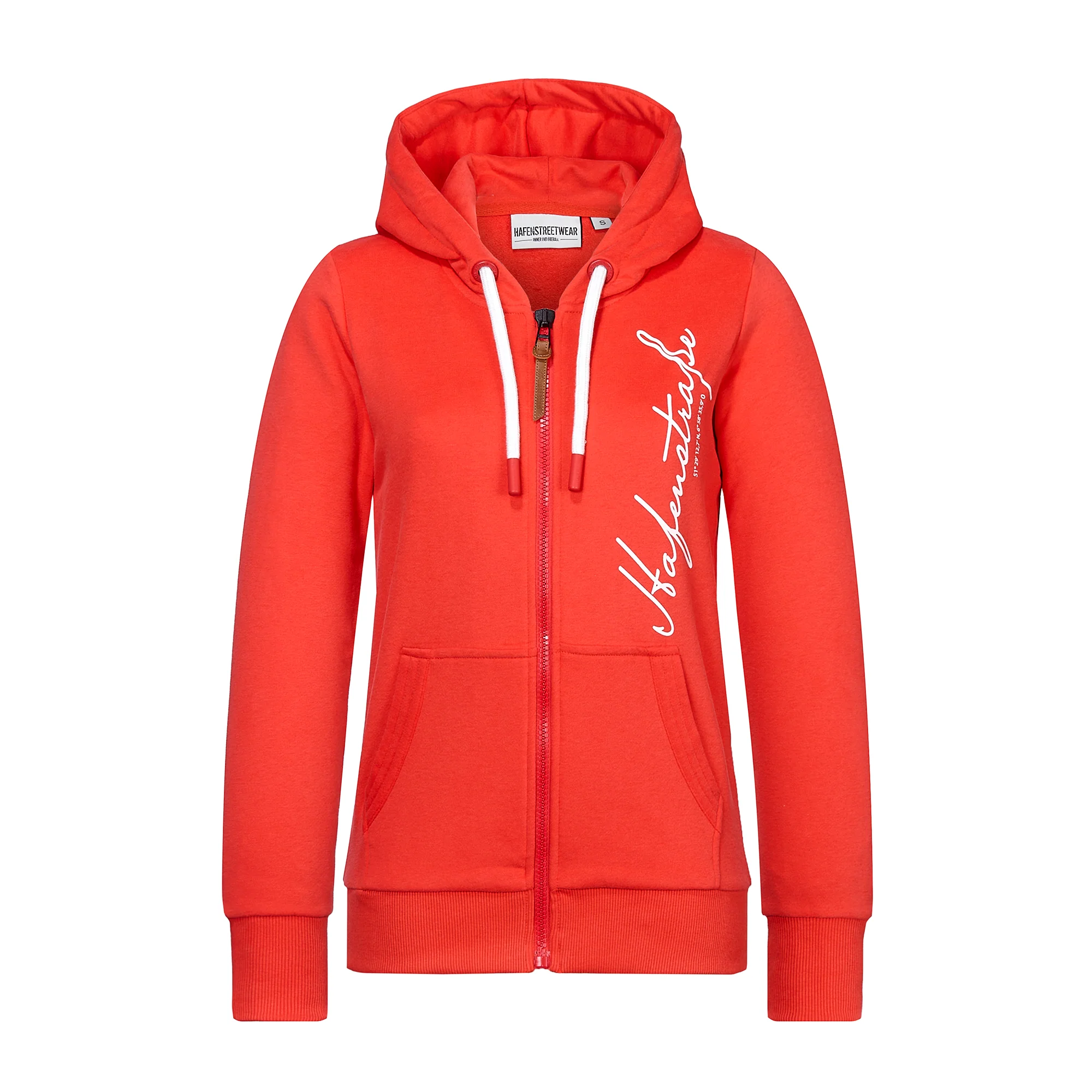 Zipped Frauen VI "Hafenstraße" rot