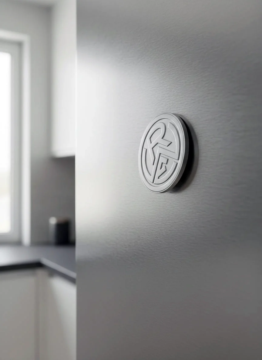 Magnet Logo "silber"