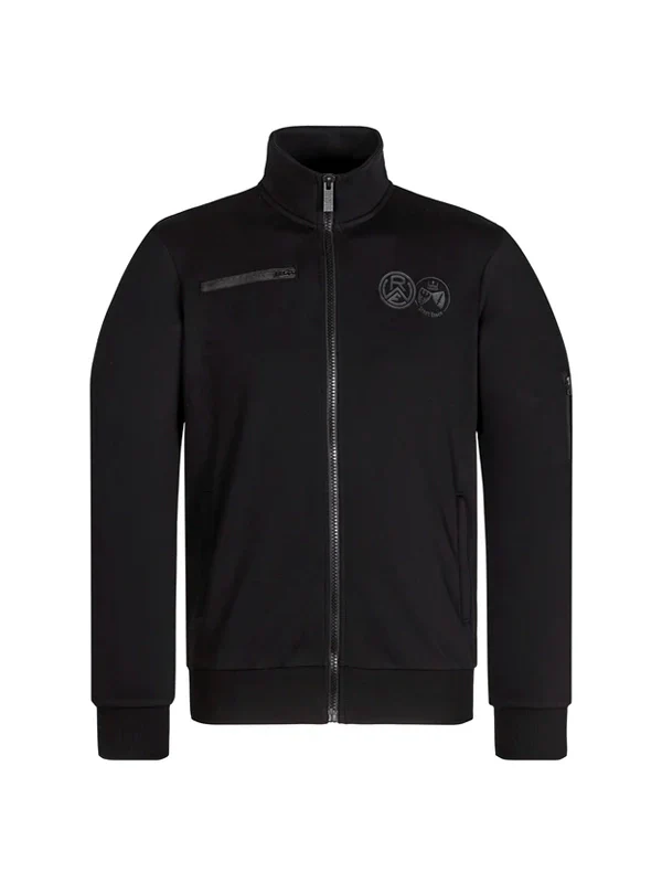 Stadtjacke Sweat schwarz - Image 3