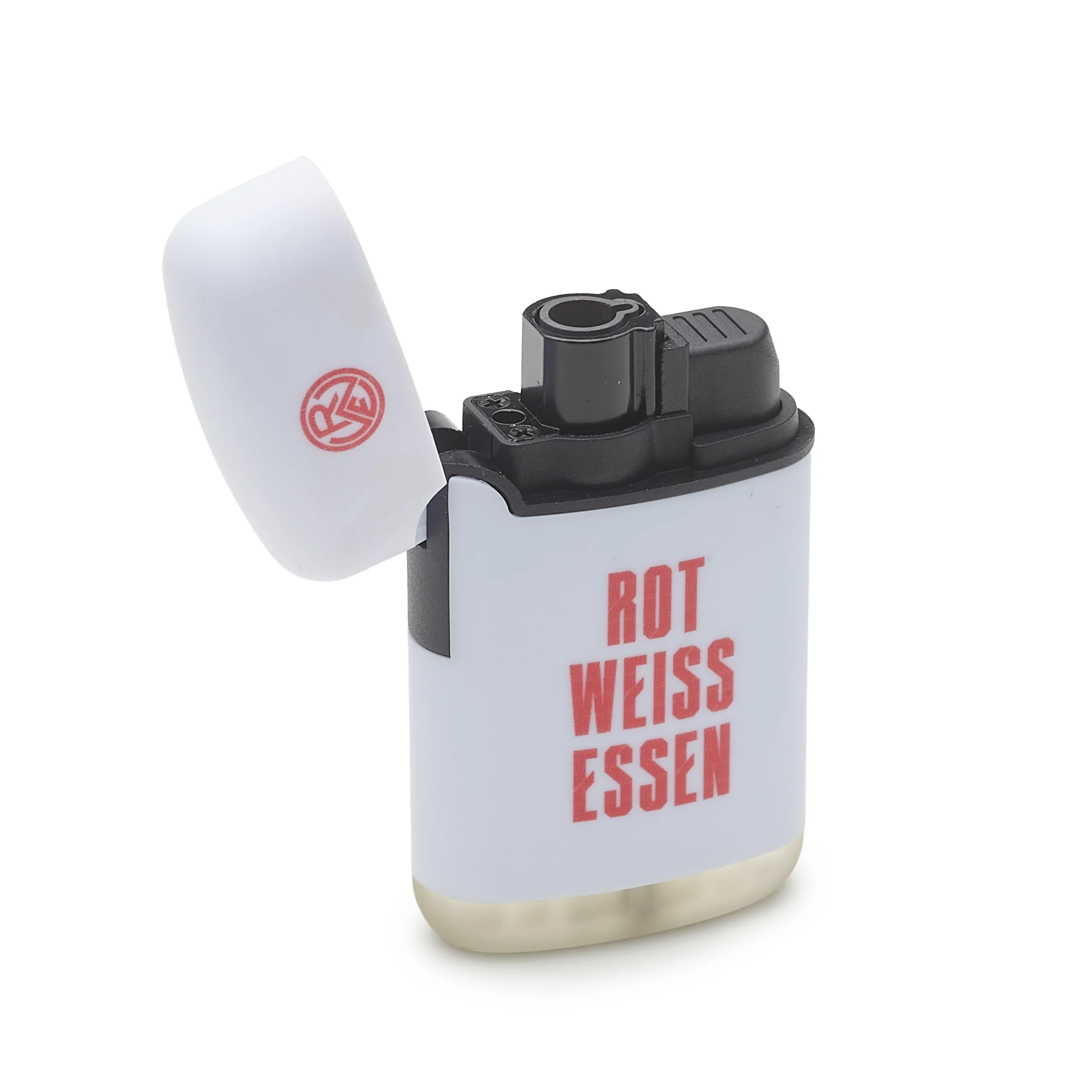 Sturmfeuerzeug "Rot-Weiss Essen" weiß - Image 2