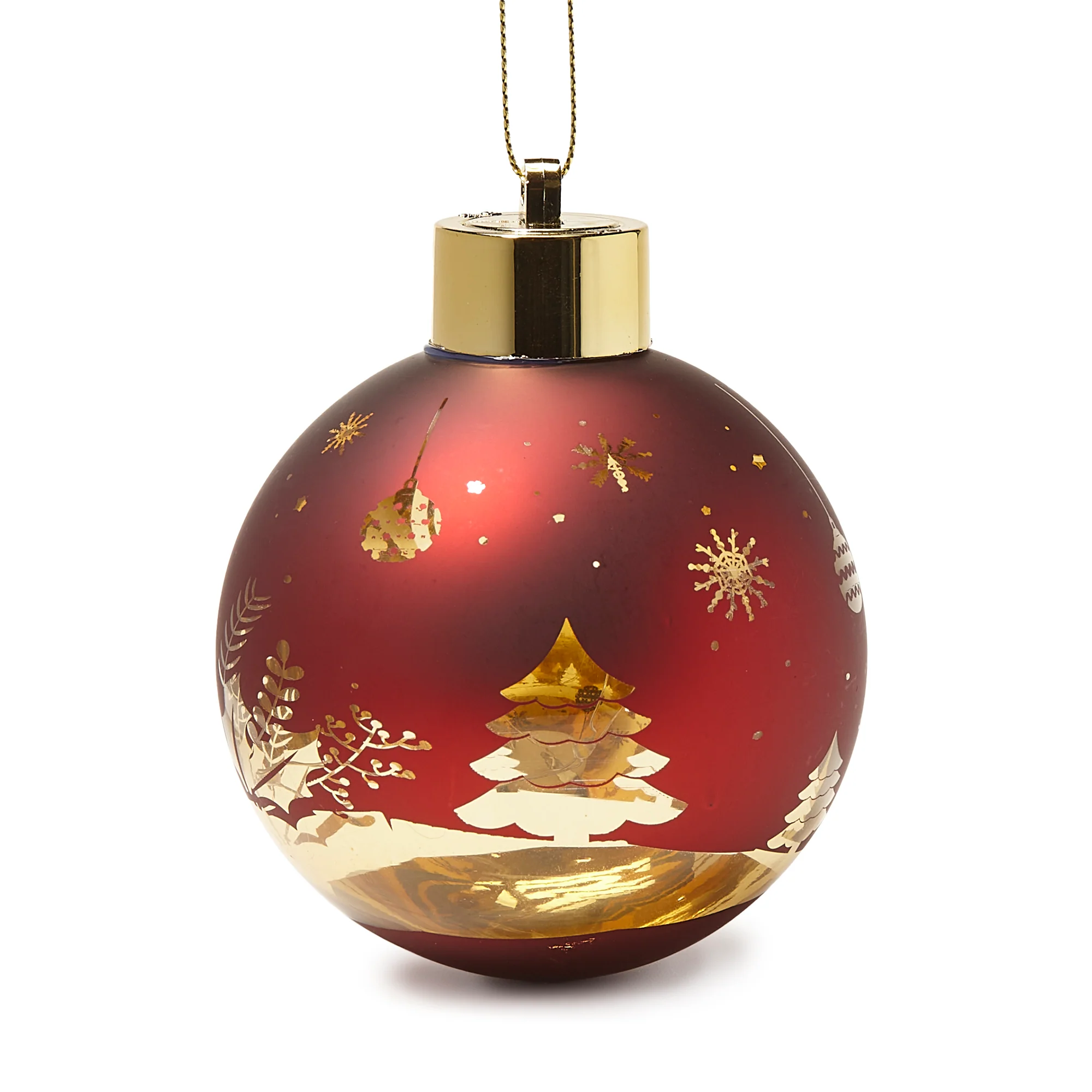Weihnachtskugel LED Glas - Image 2