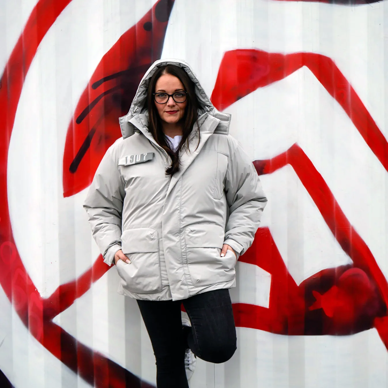 Winterjacke "Georg Melches" grau - Image 3